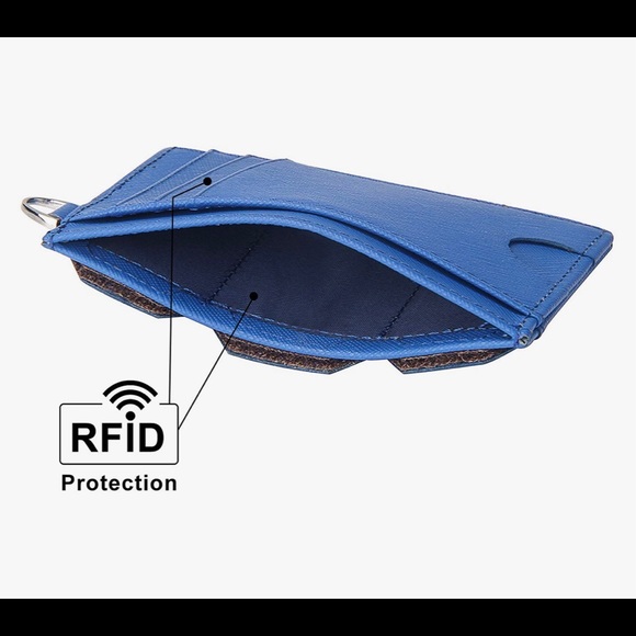 Bastia Slim Minimalist Wallet RFID Blocking Wallet - Picture 6 of 9